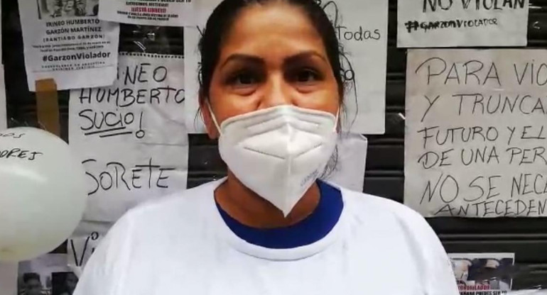Madre de joven venezolana violada