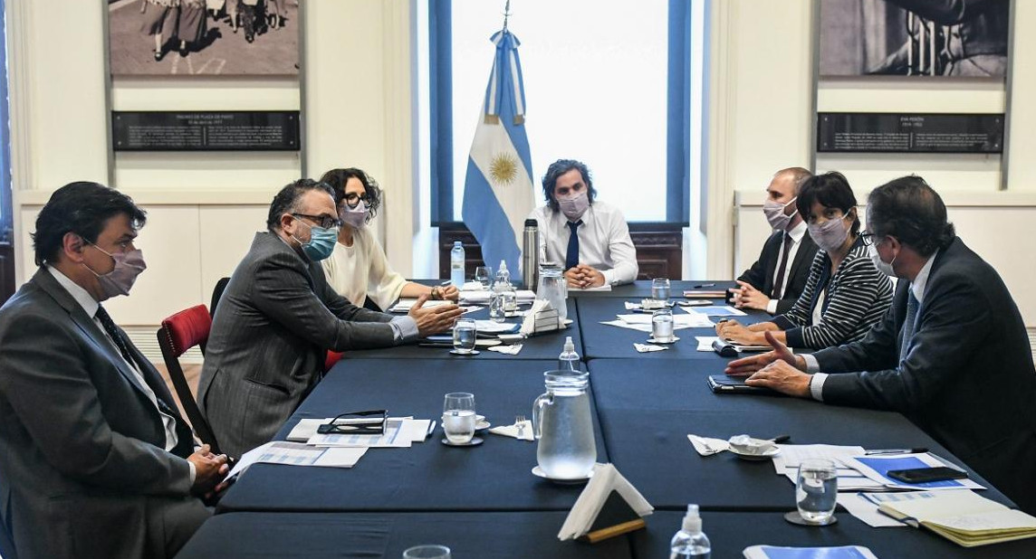 Reunión de Gabinete Económico, NA.