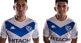 Miguel Brizuela y Thiago Almada, futbolista de Vélez