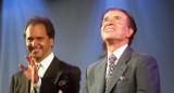 Daniel Scioli y Carlos Menem