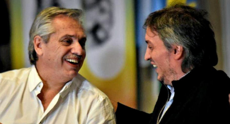 Alberto Fernández y Máximo Kirchner