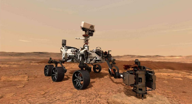 Rover Perseverance en Marte, Foto: JPL/NASA
