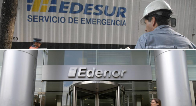 Edesur y Edenor, empresas eléctricas, NA