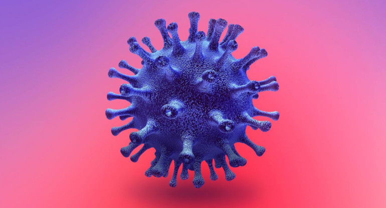 Coronavirus en el mundo, foto artística