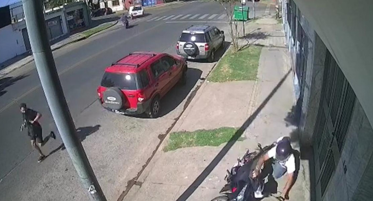 Policía mató a un motochorro en Rosario