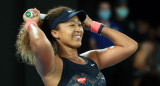 Festejo de Naomi Osaka en el Abierto de Australia, REUTERS