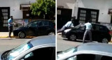 Estacionó mal, la multaban y atropelló y arrastró 300 metros al agente de tránsito