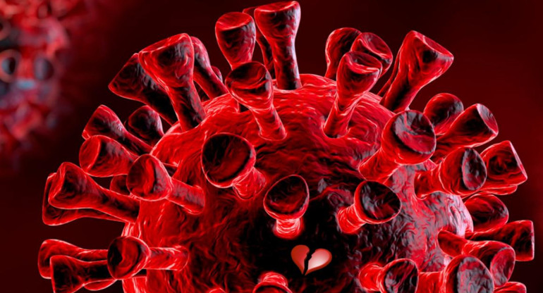 Coronavirus en el mundo, foto artística