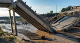 Colapsó un puente sobre la ruta 40 en Mendoza, NA.