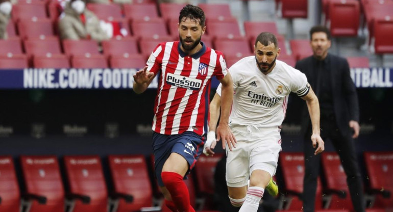 Atlético Madrid, Real Madrid, Diego Simeone, fútbol español. La Liga, Reuters