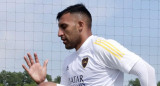 Wanchope Ábila, Boca Juniors, entrenamiento, fútbol argentino, Foto NA