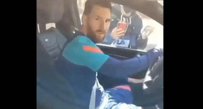 El enojo de Messi con los hinchas del Barcelona
