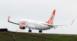 Avión de Gol Lineas Aéreas aterriza en el Aeropuerto de Congonhas, en Sao Paulo, Brasil, Reuters.