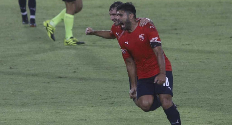 Independiente goleó 6 a 0 a Sarmiento de Junín, Liga Profesional, NA