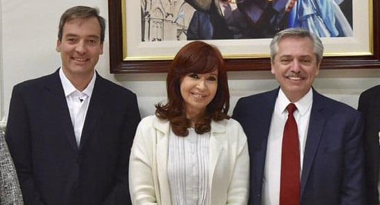 Martín Soria, Cristina Kirchner y Alberto Fernández, Gobierno, Ministerio de Justicia, Foto NA.
