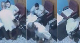 Ataque a empleada de remisería en José C. Paz, captura video