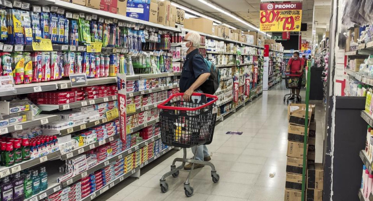 Supermercados, economía argentina, NA