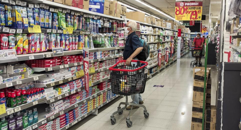 Supermercados, economía argentina, NA