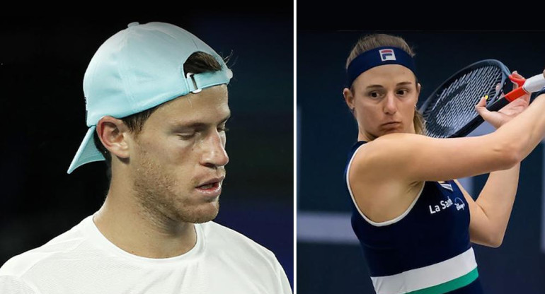 Diego Schwartzman, Nadia Podoroska, tenis, fotos NA