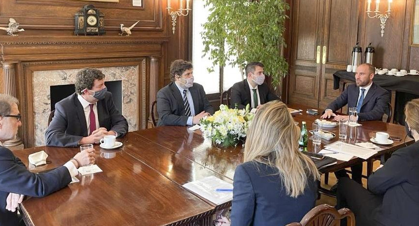 Martín Guzmán, ministro de Economía de Argentina, reunión en Washington, NA