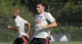 Fabrizio Angileri, River Plate, entrenamiento, fútbol argentino, Foto NA