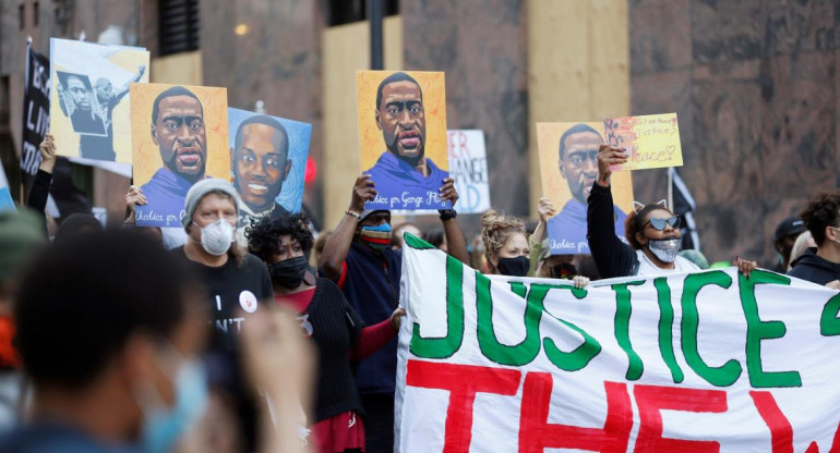 Protestas contra el asesinato racial de Geoge Floyd, REUTERS