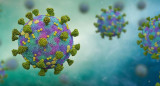 Coronavirus en el mundo, foto artística