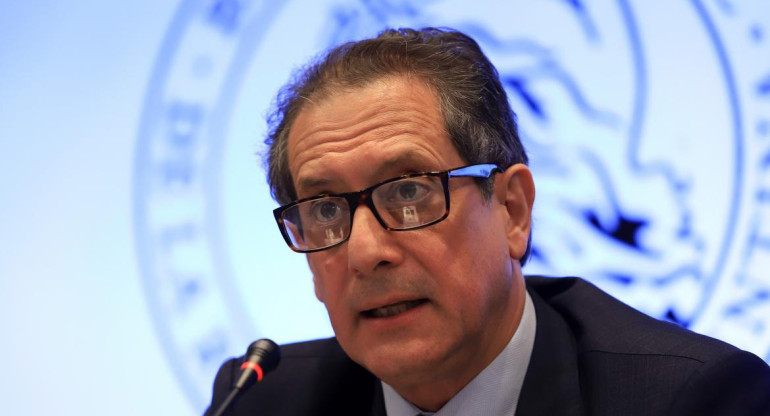 Presidente del Banco Central, Miguel Pesce, NA