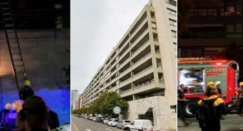 Conmoción en Puerto Madero, una nena cayó de un quinto piso, NA