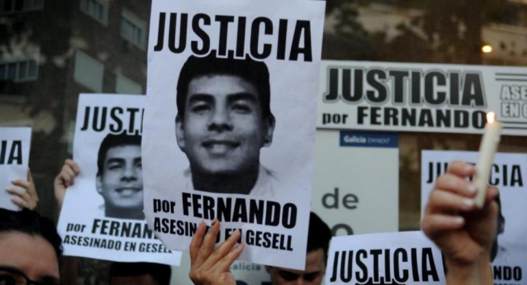 Pedido de justicia por Fernando Báez Sosa