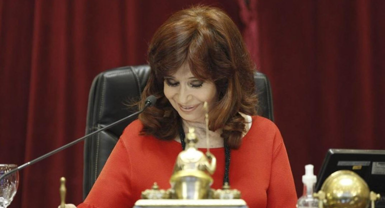 Cristina Kirchner, vicepresidenta de la nación