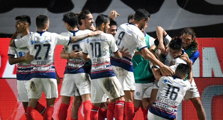 Festejo de San Lorenzo ante Platense por la Copa de la Liga Profesional, AGENCIA NA