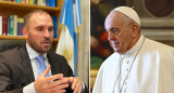 Martín Guzmán, ministro de Economía de Argentina, Papa Francisco, Vaticano, NA