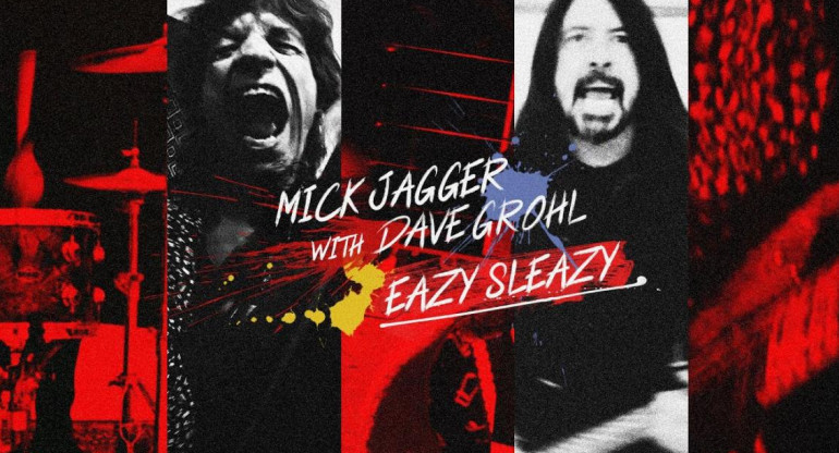 Eazy Sleazy, nuevo tema de Mick Jagger junto a Dave Grohl