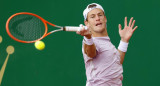 Diego Schwartzman en el Masters 1000 de Montecarlo, REUTERS