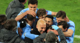 Festejo del Manchester City ante el Borussia Dortmund por Champions League, REUTERS