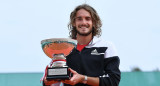 Stefanos Tsitsipas, tenis, Masters 1000 de Montecarlo, celebración, Reuters