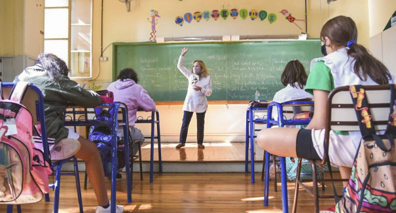 Coronavirus, Argentina, pandemia, clases, escuela, docentes, alumnos, NA