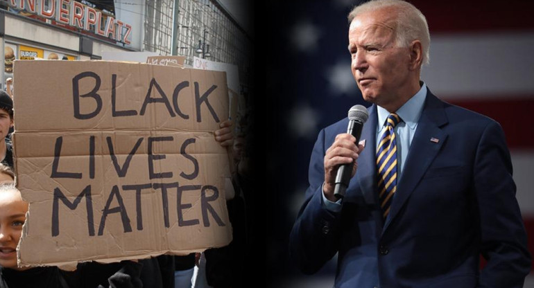 “Black Lives Matter”  y Joe Biden