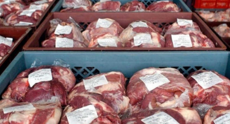 Carne ovina, exportaciones