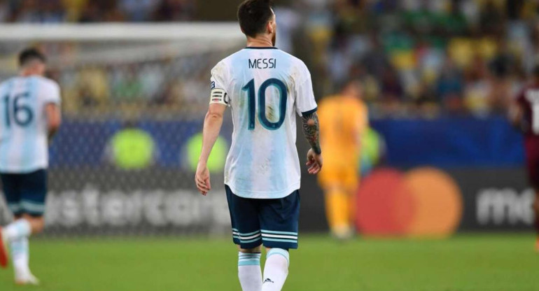 Lionel Messi, Selección Argentina, NA