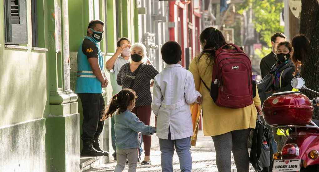 Clases presenciales en pandemia, Agencia NA