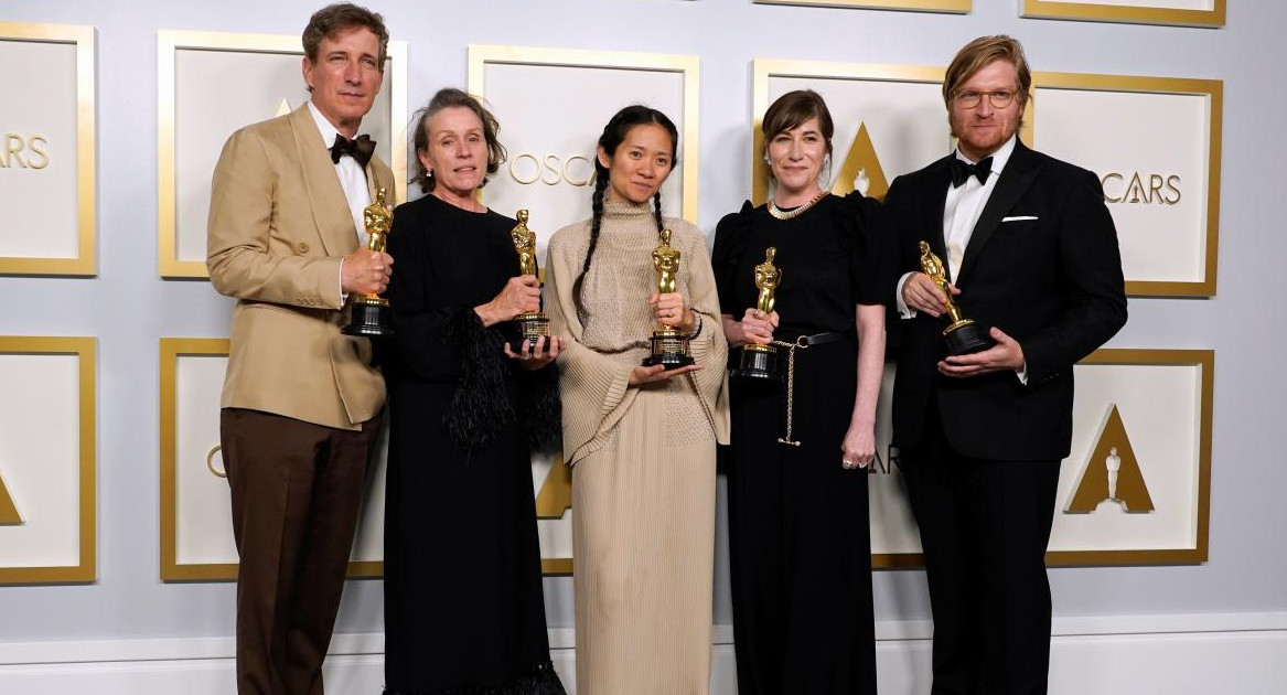 Premios Oscar 2021, Chloe Zhao y su película "Nomadland", REUTERS