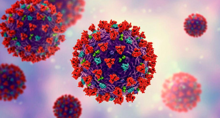 Coronavirus en el mundo, foto artística