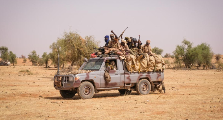 Soldados en Burkina Faso, Reuters
