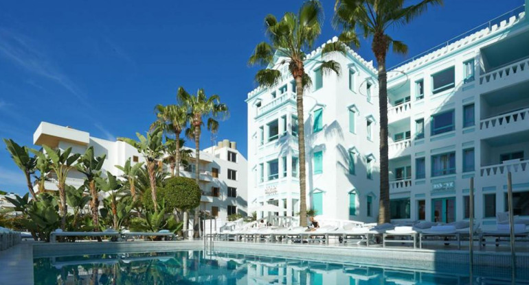 Hotel Es Vivé en Ibiza, propiedad de Lionel Messi