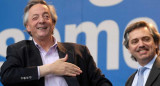 Alberto Fernández y Néstor Kirchner, AGENCIA NA