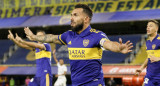 Carlos Tevez, Boca vs Santos, Copa Libertadores, NA