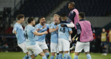 Festejo del Manchester City ante el PSG por Champions League, REUTERS