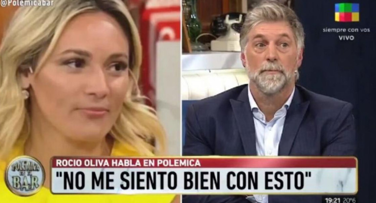 Rocío Oliva cruzó a Horacio Cabak: "Tiene que decirle a la mujer con quién la engañó así deja de ensuciar a otras"